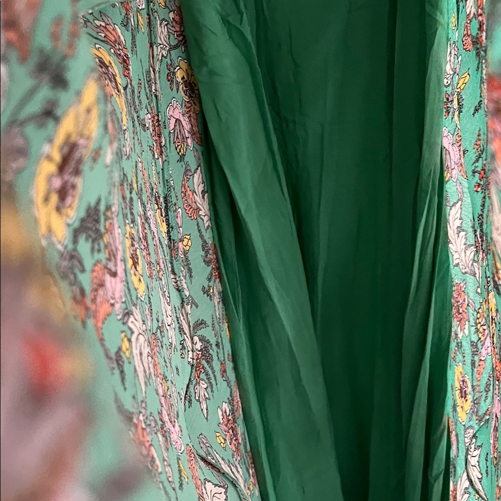 Free people - Earthfolk Maxi Dress- Green Floral - Picture 12 of 14